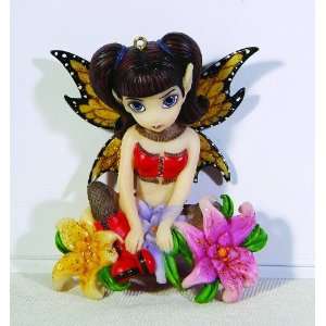  Strangelings Fishnets and Flowers Fairy Ornament 7767 By 