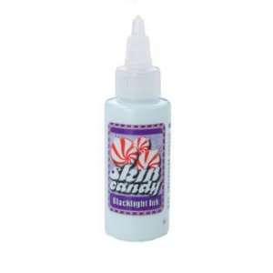  Skin Candy tattoo ink, blacklight invisible, 2 oz bottle 