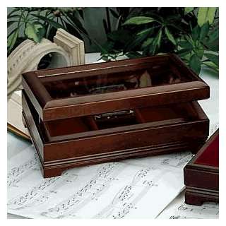 Reed and Barton Jewelry Box with Music Box Dancer 18 Note Musical 