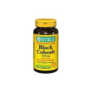 Black Cohosh 540mg   Supports Menopausal Health, 100 caps