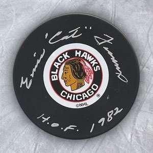  Emile Francis Chicago Blackhawks Autographed/Hand Signed 