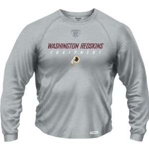  Reebok Washington Redskins Equipment Long Sleeve Speedwick 