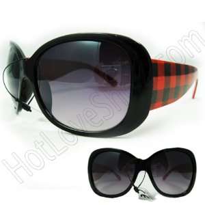    Unisex P1498 Fashion Design Black Frame Glassy Finish / Black 