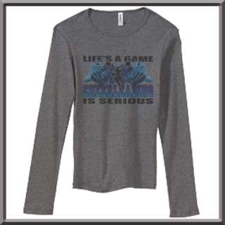 Lifes A Game Cheerleading Is Serious New WOMENS SHIRTS  
