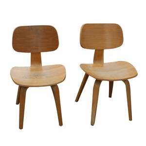 Vintage Thonet DCW Bent Plywood Chairs  