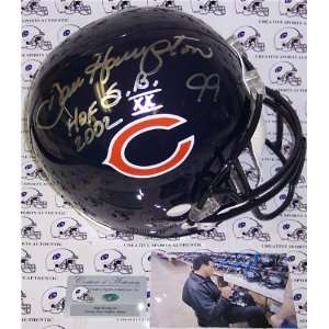  Dan Hampton Autographed/Hand Signed Chicago Bears Full 