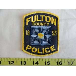  Fulton County Police Patch 