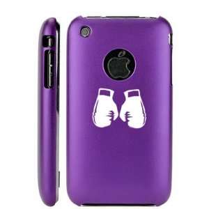  Apple iPhone 3G 3GS Purple E326 Aluminum Metal Back Case 