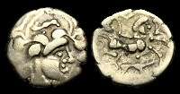 CE DBUD CELTIC N. E. Gaul, Baiocasses Electrum Stater  