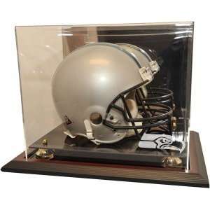  Seattle Seahawks Zenith Helmet Display, Mahogany Sports 
