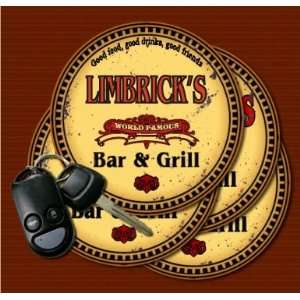    LIMBRICKS Family Name Bar & Grill Coasters