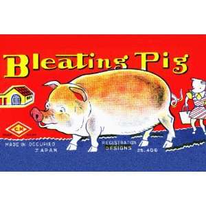  Bleating Pig 20x30 poster