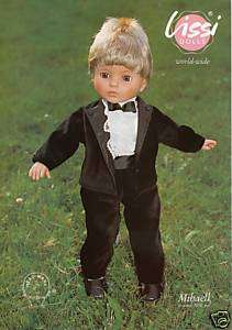 LISSI DOLL   MIHAELL   GROOM   19 3/4 INCHES  