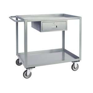  Service Cart With Drawer 1200 Lbs Capacity   24 X 48 