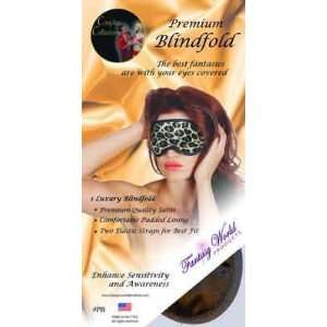  SATIN BLINDFOLD BLACKRED