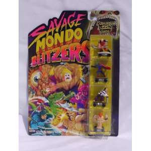  Savage Mondo Blitzers DAMAGED AND DEADLY (1991) Toys 