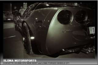 Corvette C6 Z06 GT2 Complete Wide Body Kit from LOMA Motorsports 