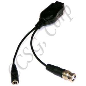    GENUINE CCSG Two way Twist Pair Camera to Network Cable & Network 