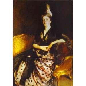  Oil Painting Mrs. Edward D. Boit John Singer Sargent 