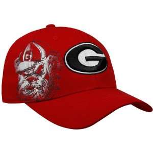   World Georgia Bulldogs Red Strike Zone One Fit Hat