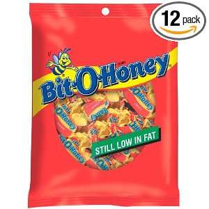 Nestle Bit O Honey Peg Bag, 4.2 Ounce Bags (Pack of 12)  