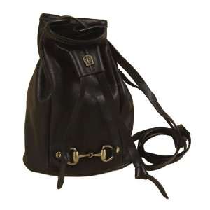  Tory Leather Mini Duffel Bag with Snaffle Bit