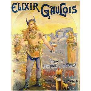  Elixir Gaulois by Geo. Blott 28x36