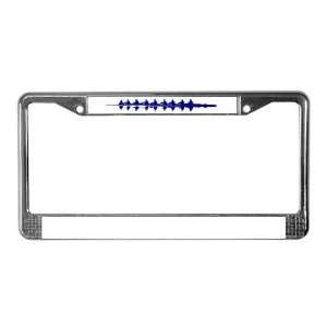  BLUE CREW Sports License Plate Frame by  