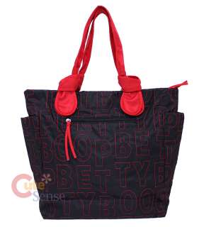 Betty Boop Diaper Tote Bag Quilted Shoulder Bag Red  