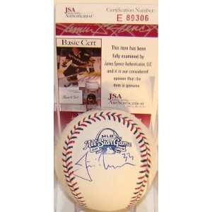  Morneau Signed Ball   2009 ALLSTAR MINT JSA   Autographed Baseballs