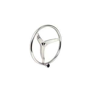  Seachoice Stainless Steering Wheel, 13 1/2in.   28481 