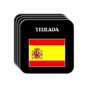  Spain [Espana]   TEULADA Set of 4 Mini Mousepad Coasters 