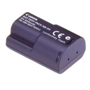  Canon NB 5H NiMH Battery Pack for Canon S10, S20, A50, A5 