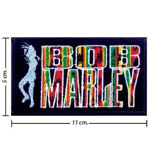 Bob Marley a Reggae Ska Band Logo X Embroidered Iron on Patches Free 