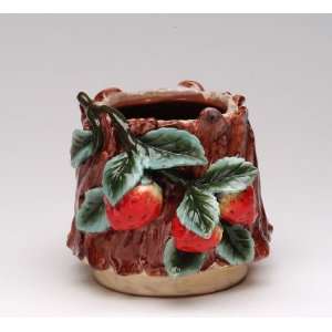  Spring   Terra Cotta Pottery Strawberry   Wax Filled 