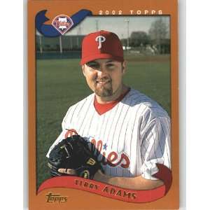  2002 Topps #524 Terry Adams   Philadelphia Phillies 