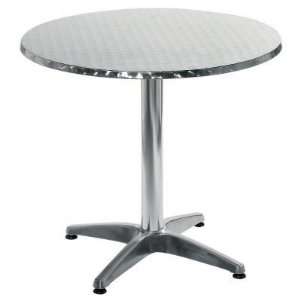  Euro Style Allan Stainless Steel Table   27.5 inch