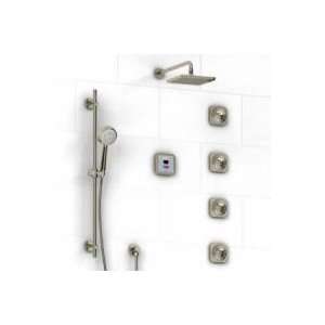 Riobel 3/4 Electronic System with Hand Shower Rail, 4 Body Jets, and 