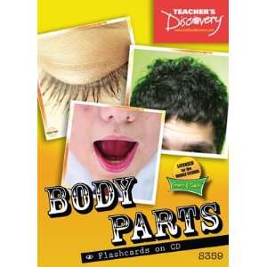  Body Part Flashcards on CD