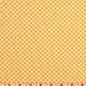  44 Wide Sweet Pickins Check Yellow Fabric By The Yard 