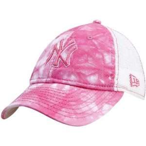 New Era New York Yankees Youth Girls Pink Tie Dye Lovely Lucy 