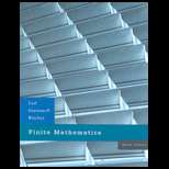 Finite Mathematics Package (ISBN10 032154692X; ISBN13 9780321546920)