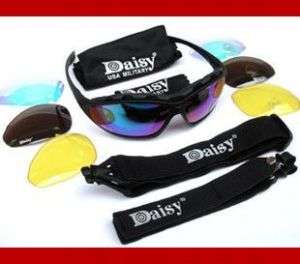 Daisy C4 Biking,Driving Cycling Sport Sunglasses 4 Lens  