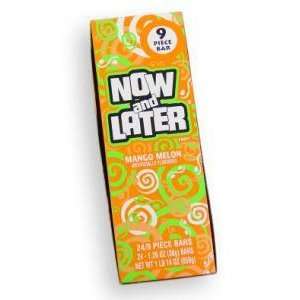 Now & Later 24 Pack Mango Melon  Grocery & Gourmet Food