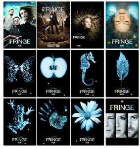 Fringe TV Poster Movie Fridge Magnets 12 pc  