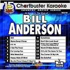 15 Bill Anderson Greatest Hits KARAOKE CD+G CB90218   S