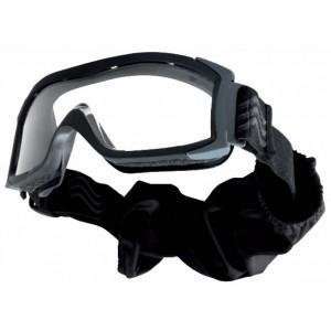 Bolle X1000 Tactical Goggles, Black/Clear Lens  Sports 