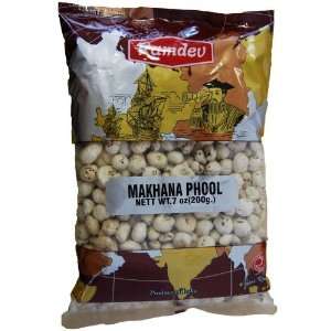 Ramdev Makhana Phool 7 Oz  Grocery & Gourmet Food