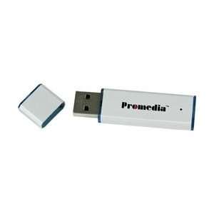  Promedia 4GB USB 2.0 Flash Drive (Silver) Electronics