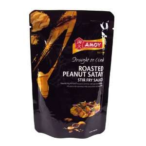 Amoy Stir Fry Roasted Peanut Satay 120g Grocery & Gourmet Food